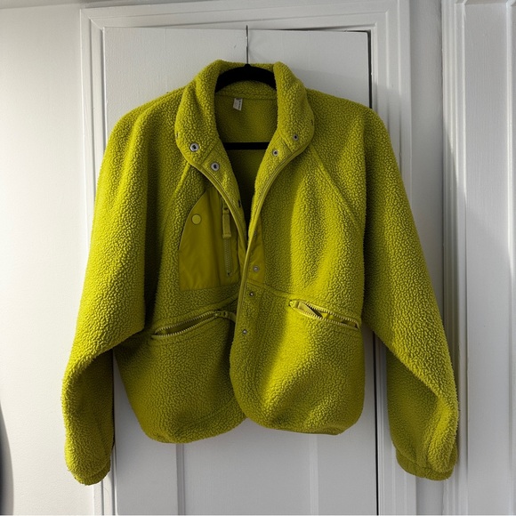 Free people hit the slopes jacket XS chartreuse green - Picture 1 of 4